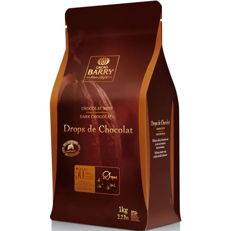 Cerf Dellier Chunks Et Pepites*Pepites De Chocolat Noir Drops 1 Kg
