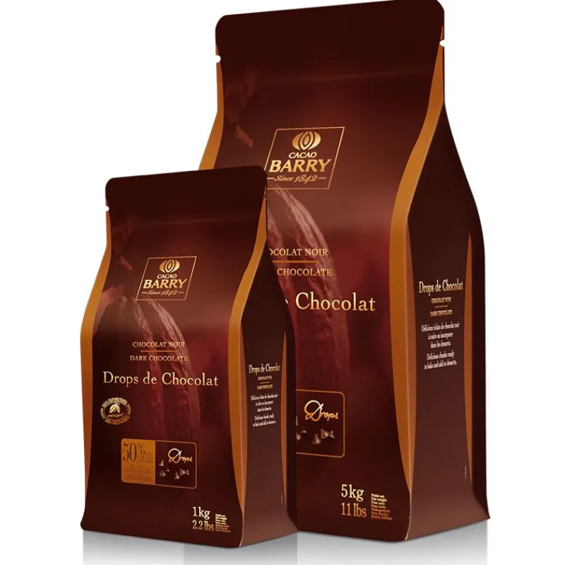 Cerf Dellier Chunks Et Pepites*Pepites De Chocolat Noir Drops 1 Kg