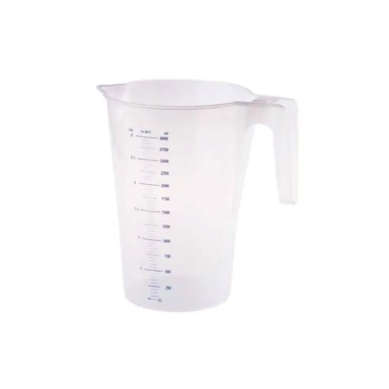 Pot Mesureur Gradue Plastique 6 L>Cerf Dellier New