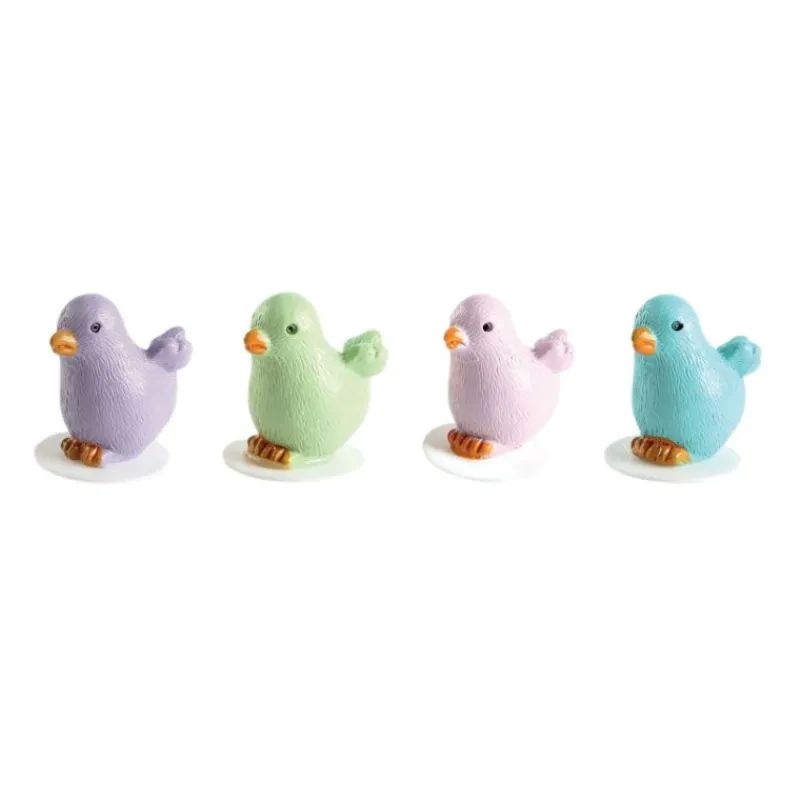 Poussins Sur Pique Plastique Assortis (X64)>Cerf Dellier Discount