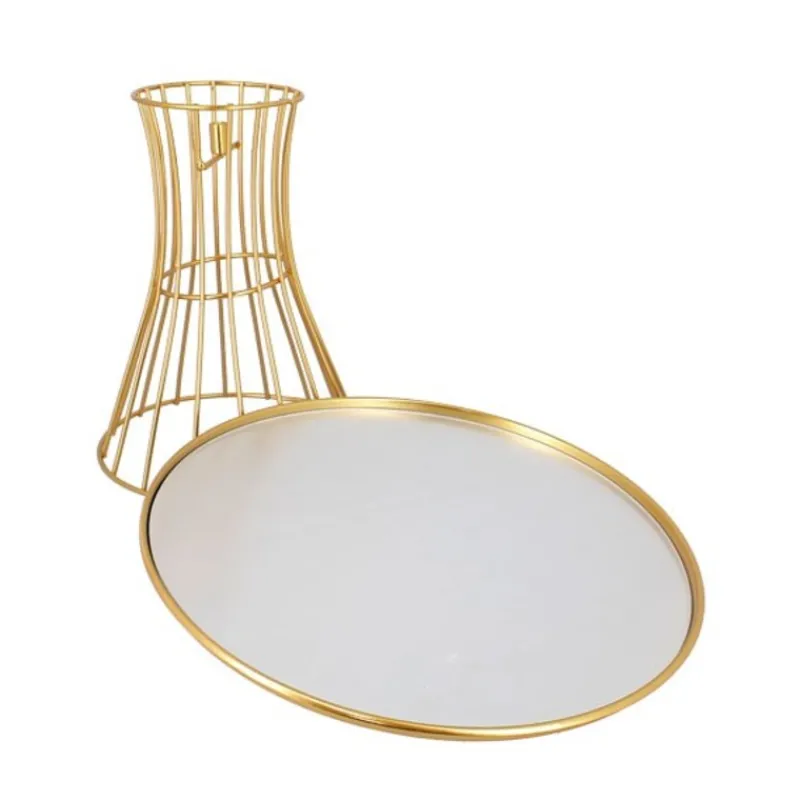 Presentoir Gâteaux Miroir Dore Patisdecor 25 Cm>Cerf Dellier Best
