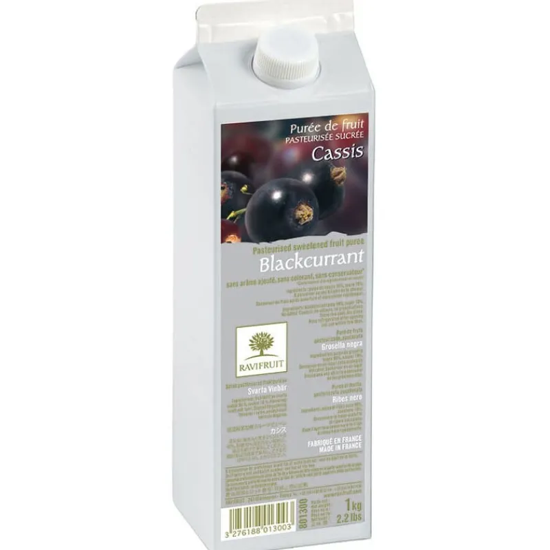 Cerf Dellier Purées De Fruits*Puree De Cassis Ravifruit 1 Kg