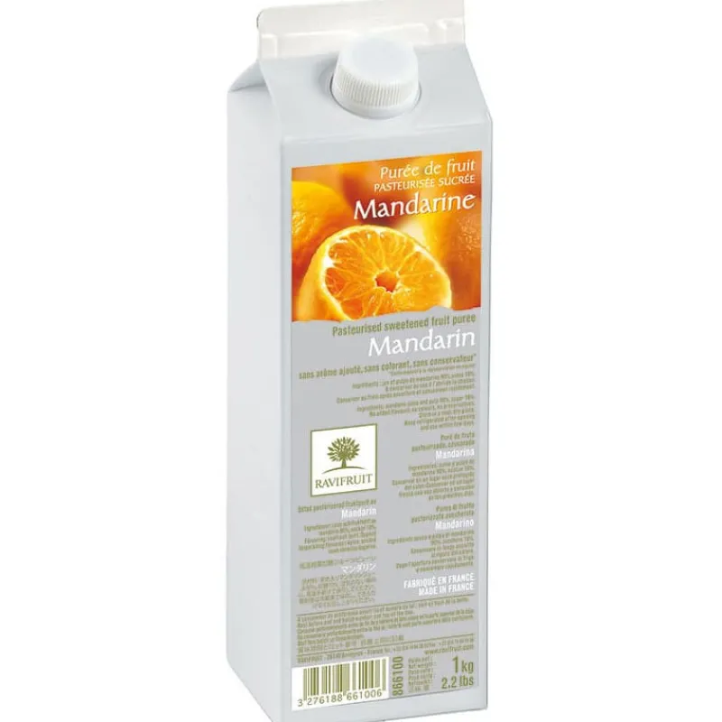 Cerf Dellier Purées De Fruits*Puree De Mandarines Ravifruit 1 Kg