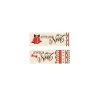 Rectangles Joyeuses Noël Rouge Assortis Chocolat Blanc (X80)>Cerf Dellier Sale