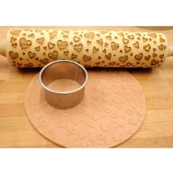 Cerf Dellier Rouleaux A Patisserie*Rouleau Empreintes Coeurs
