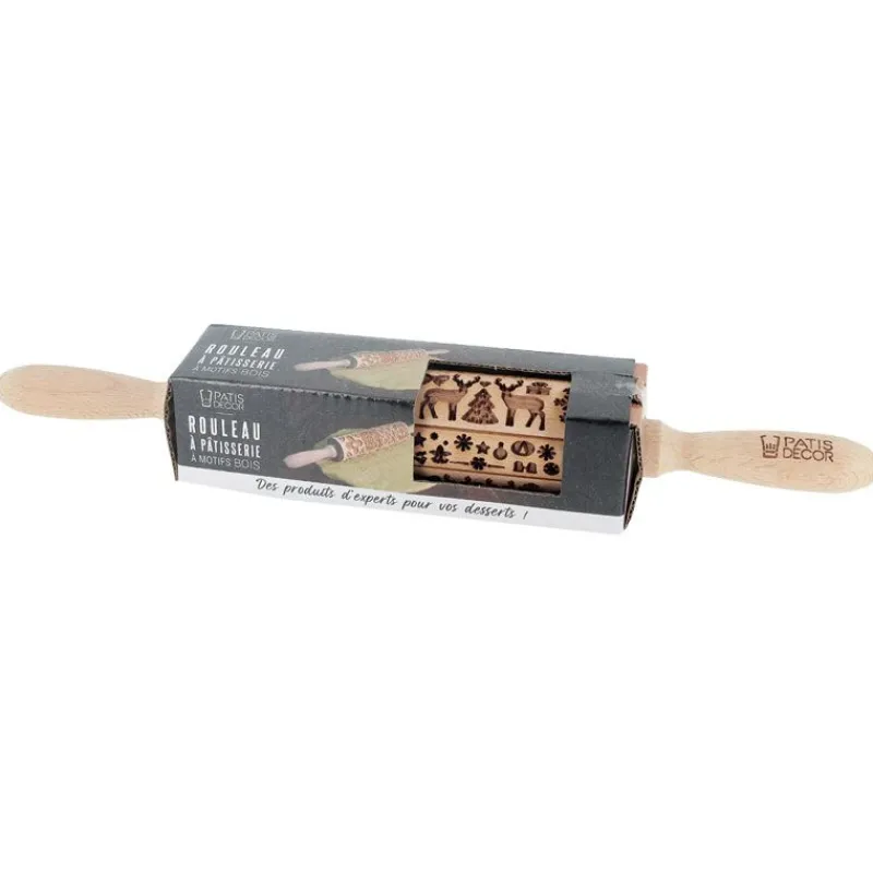 Cerf Dellier Rouleaux A Patisserie*Rouleau Empreintes Winter