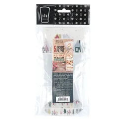 Sachets Polypro Village De Noël 10 X 22 Cm (X5)><noscript><img width=