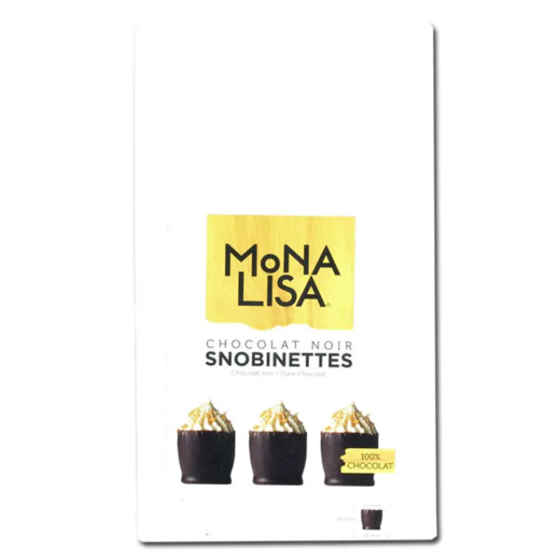 Snobinettes Chocolat Noir Mona Lisa (X15)>Cerf Dellier Sale