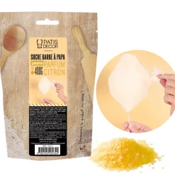 Cerf Dellier Sucre Pour Barbe À Papa*Sucre Barbe À Papa Citron Patisdecor 400G