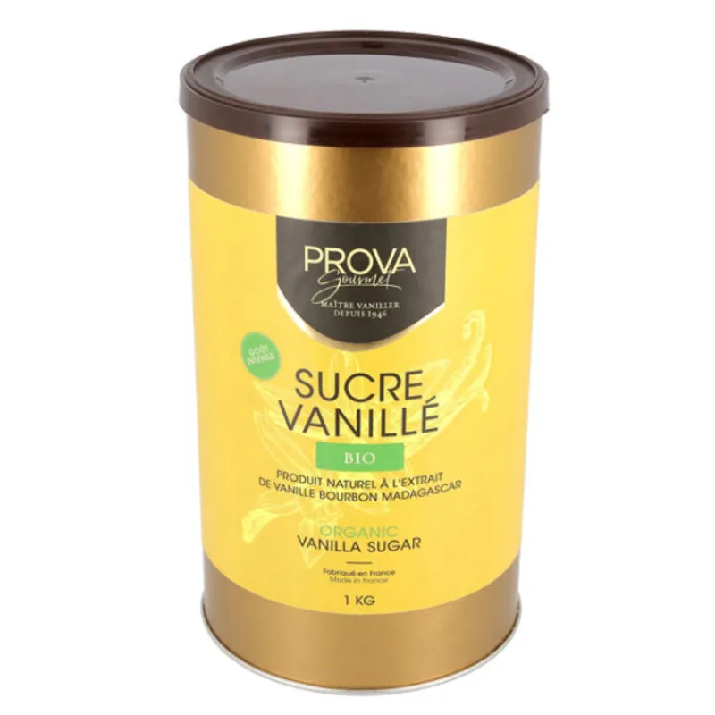 Cerf Dellier Sucre Aromatisé*Sucre Vanille Bio Prova 1 Kg