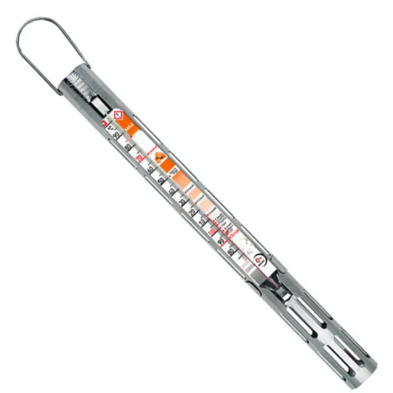 Thermomètre Confiseur Gaine Inox +80 +200C Avec Zones Couleurs>Cerf Dellier Sale
